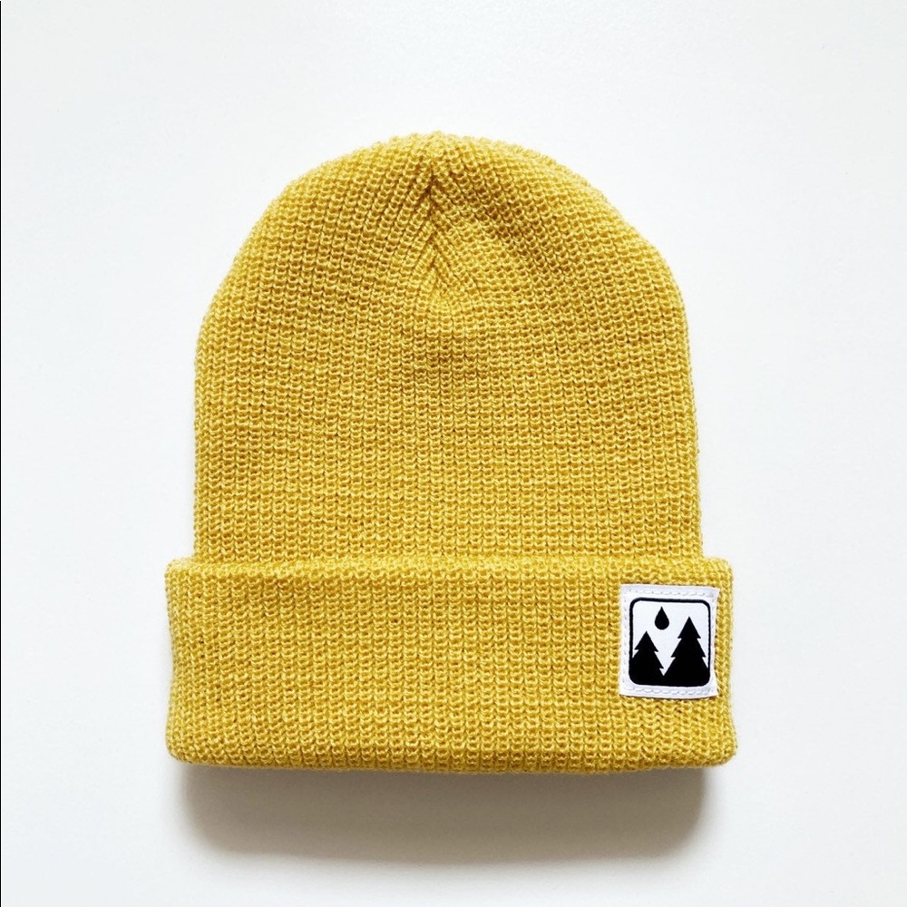 Elmntry - Mustard Yellow, Icon Cuff Beanie